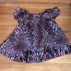 Off the shoulder dress